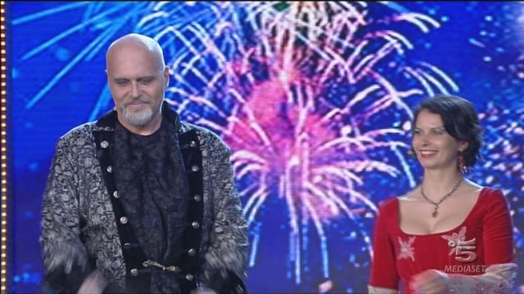Beppe Brondino e Madame Zorà, mentalisti, a Italia s Got Talent 2013