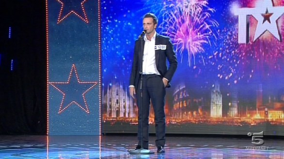 Leonardo Fiaschi, imitatore ad Italia s Got Talent 2013