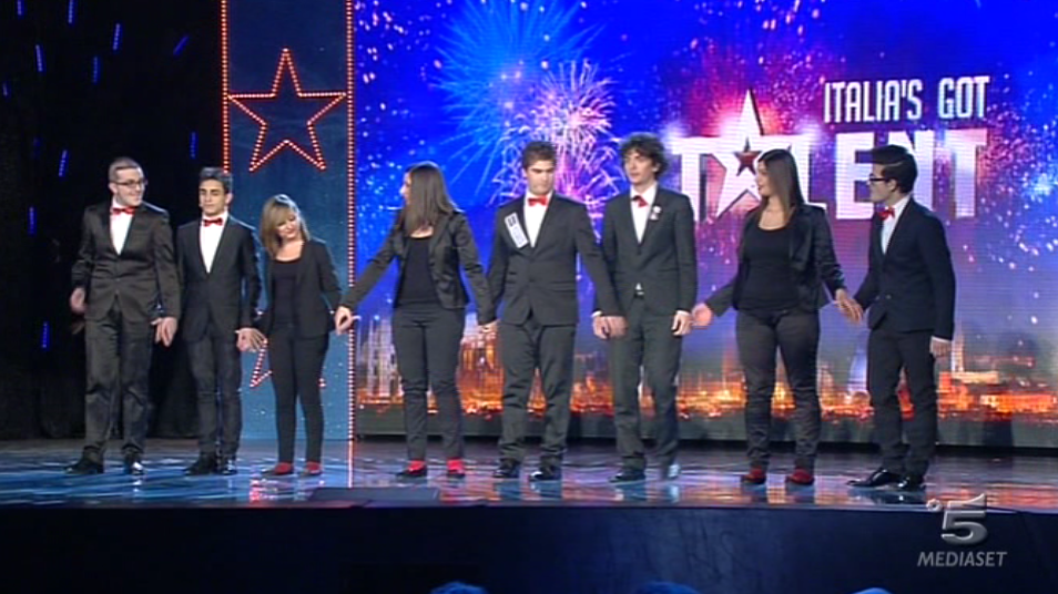 Gli Sconcertati, gruppo lirico a Italia’s got talent