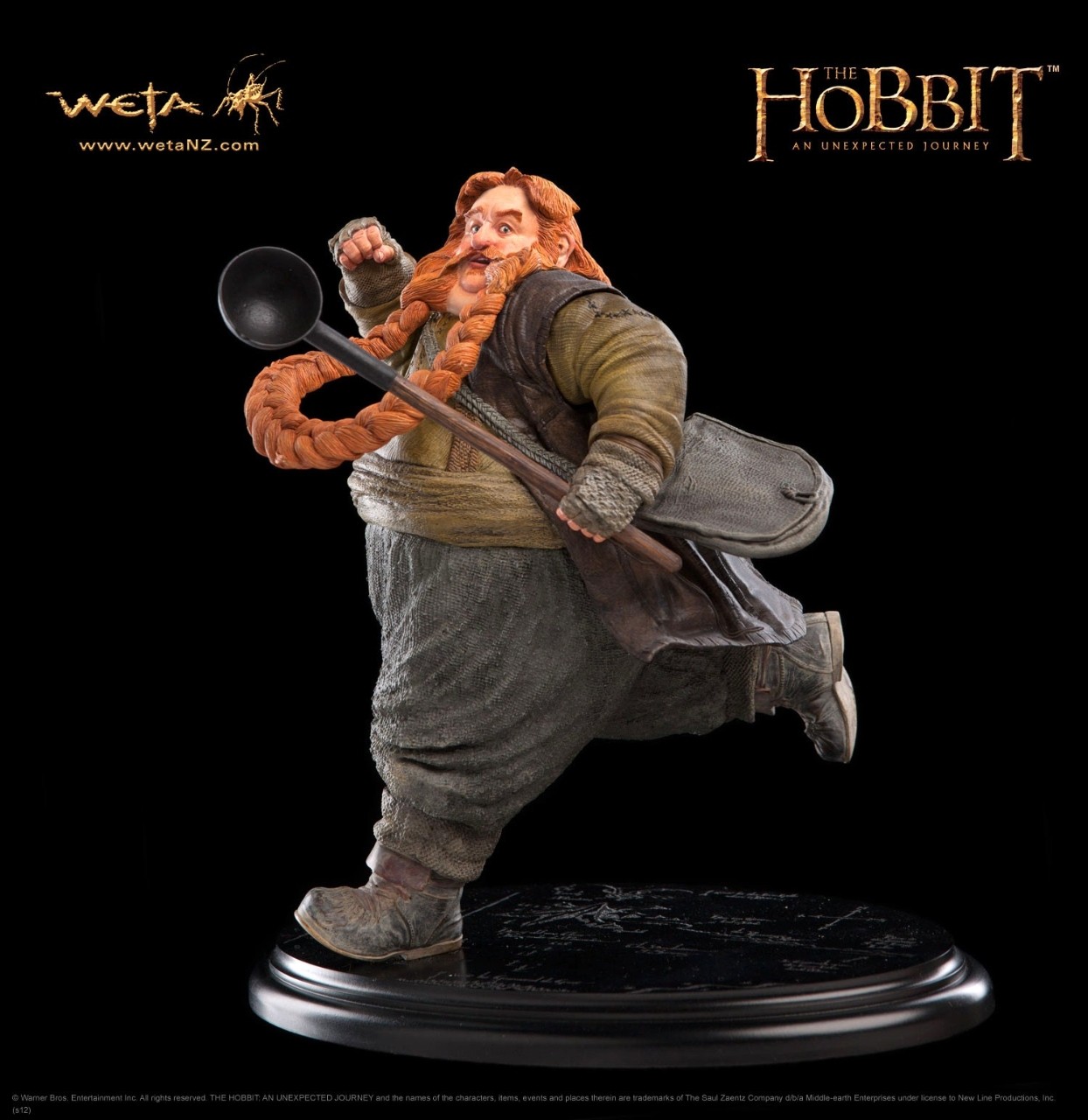 Lo Hobbit – statua Bombur e anello foto