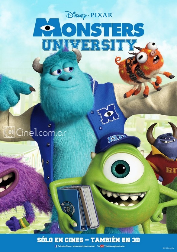 Monsters University poster