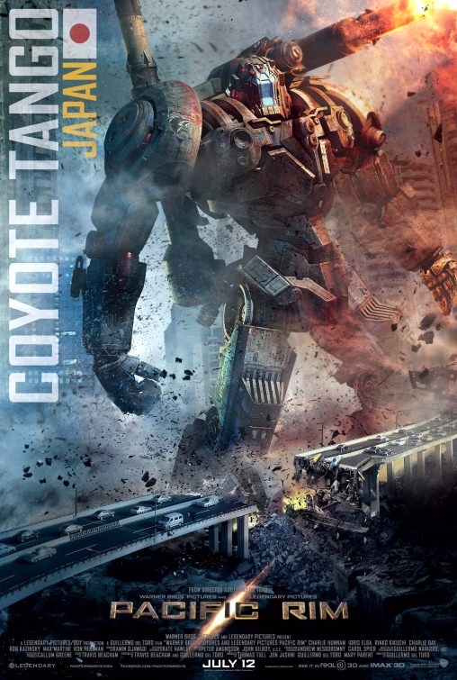 Pacific Rim: poster dei Jaegers