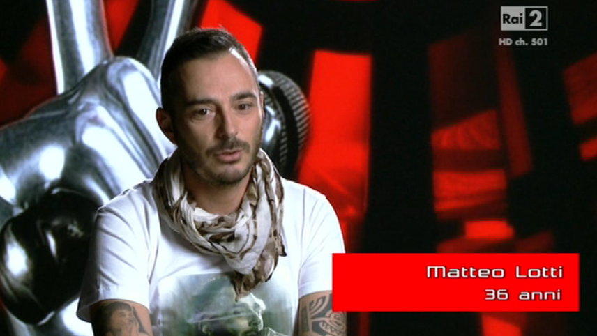 Matteo Lotti, The Voice