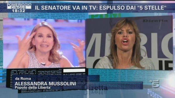 Barbara D’Urso a Pomeriggio Cinque: ” Il Movimento 5 stelle mi da della p.. ana? Se sapessero che li ho anche votati…”