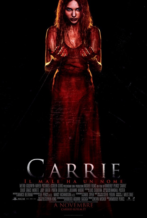 Carrie – locandina italiana e immagini