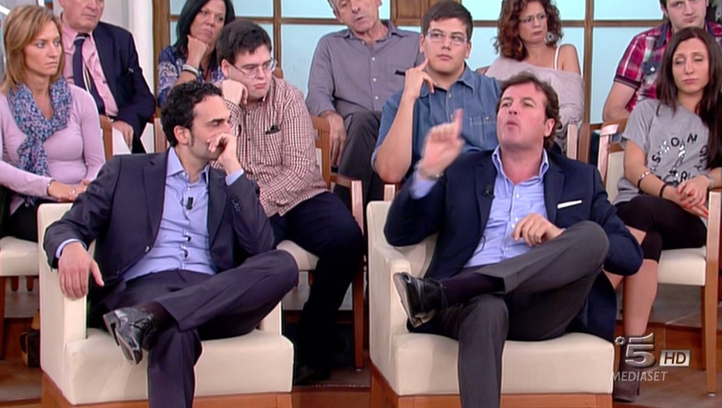 Forum, Stefano Venturini è il valletto che sostituisce Bracconeri