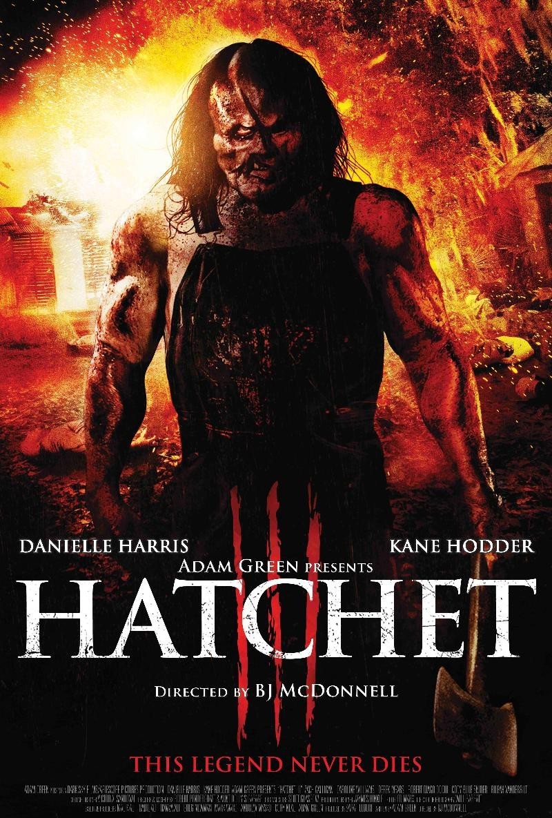 Hatchet 3 – prime locandine