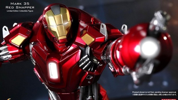 Iron Man 3 – action figure ufficiale dell’armatura Mark 35