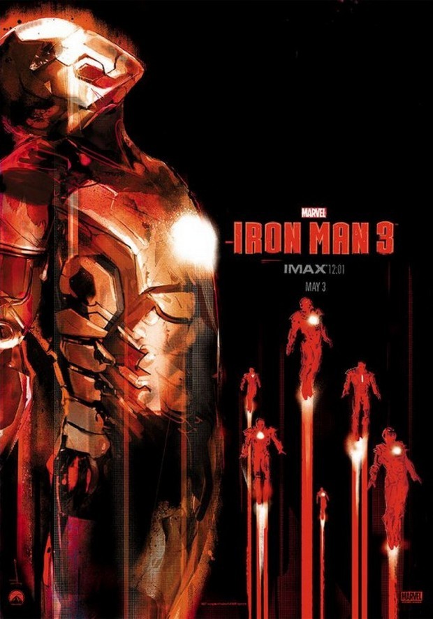 Iron Man 3 – locandina IMAX
