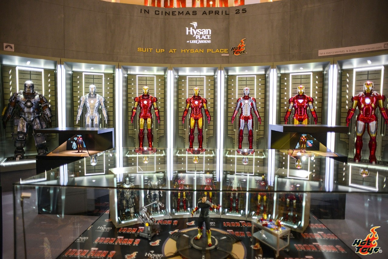 Iron Man 3 – immagini della mostra di Hong Kong