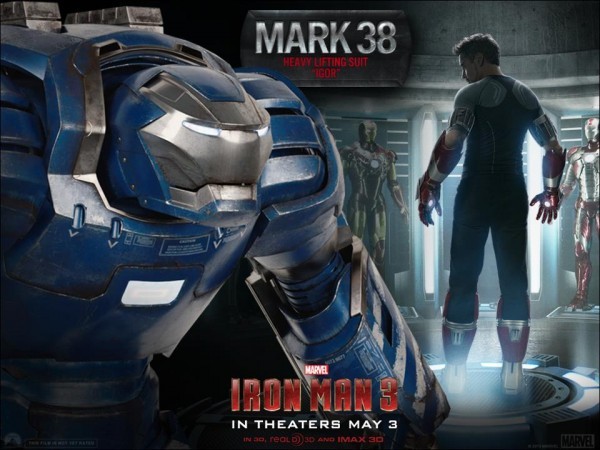 Iron Man 3 – foto nuove armature