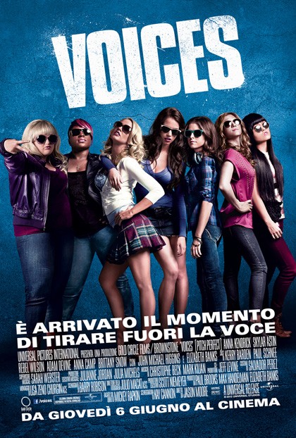 Voices – Pitch Perfect: poster e trailer in italiano