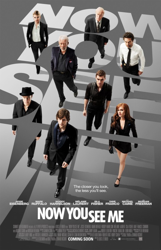Now you see me – locandina e foto