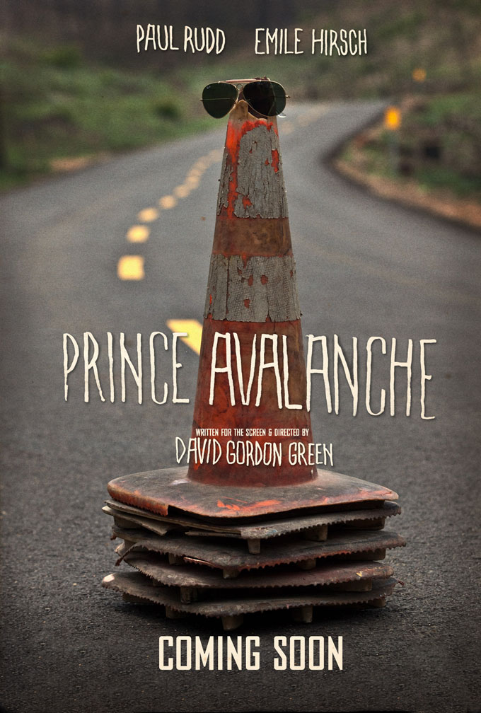 Prince Avalanche: poster del film di David Gordon Green
