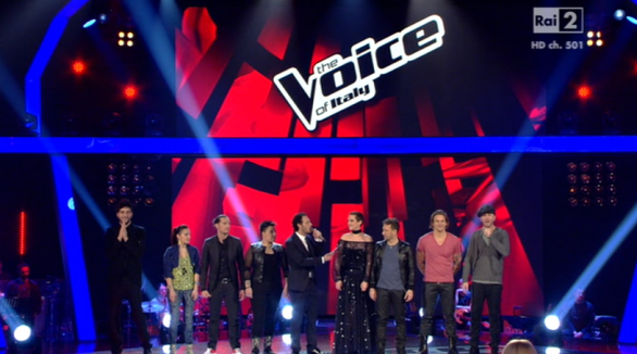 The Voice in diretta, tutte le esibizioni del primo live show