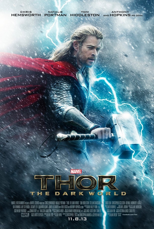Thor: The Dark World – prima locandina ufficiale