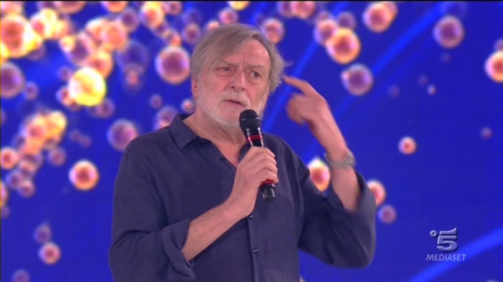 Gino Strada ad Amici 2013