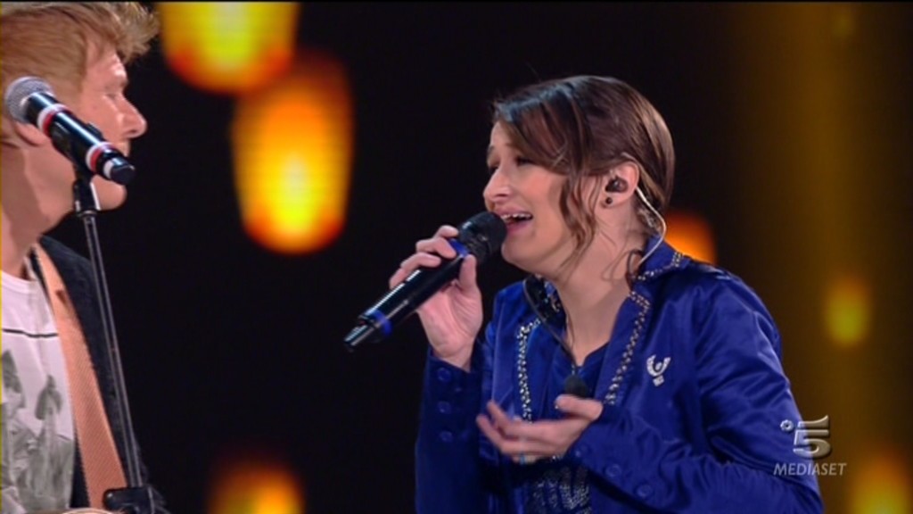 Amici 2013 semifinale: duetto Ron – Verdiana