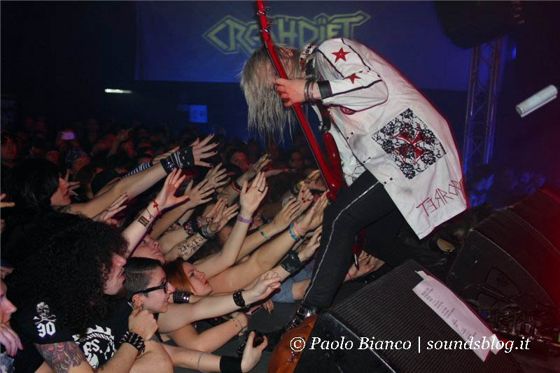 Crashdiet foto concerto Milano Factory 17 Maggio 2013