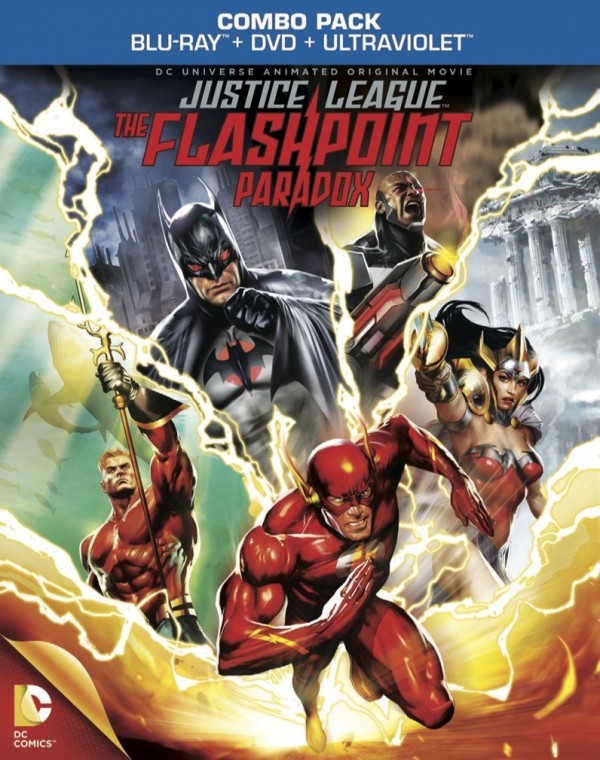 Justice League: The Paradox Flashpoint –  foto cover DVD e Blu-ray