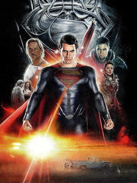 L’uomo d’acciaio – nuovo poster dii Man of Steel