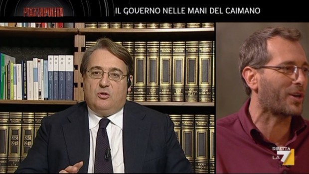 Piazzapulita, il maltrattamento degli ospiti ai danni di Formigli è un format tv