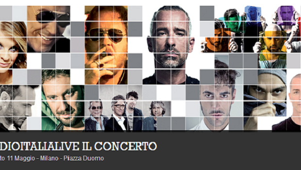 Radio Italia concerto Milano 11 maggio 2013, scaletta: ordine delle esibizioni dei cantanti