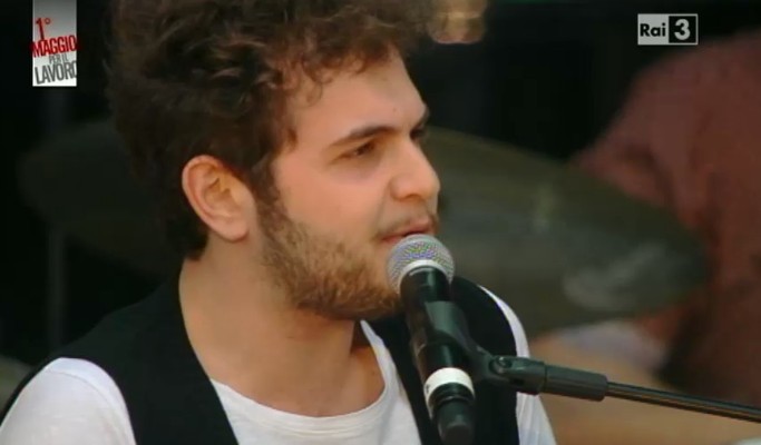 Renzo Rubino al Concerto del Primo Maggio 2013