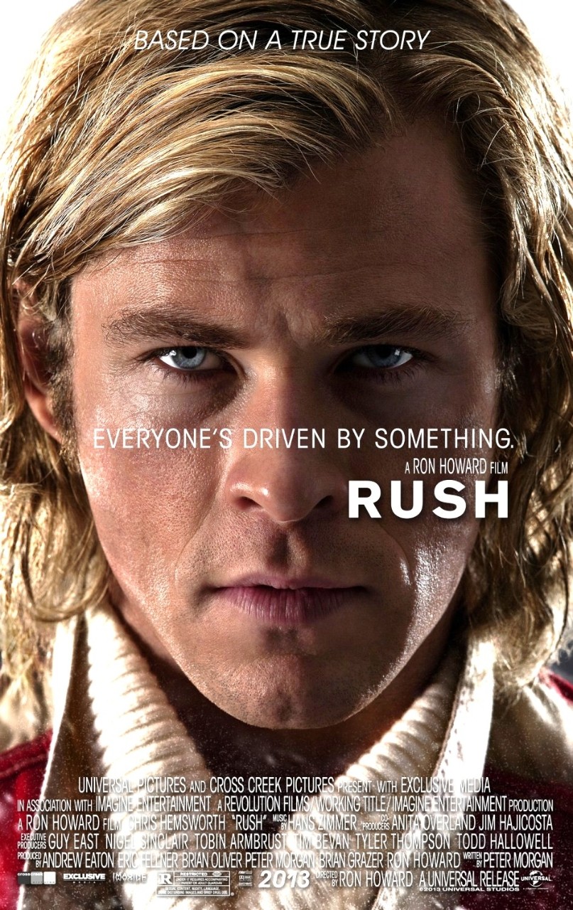 Rush – poster con Chris Hemsworth