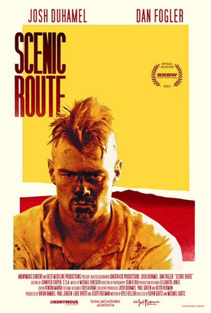 Scenic Route – locandina del thriller