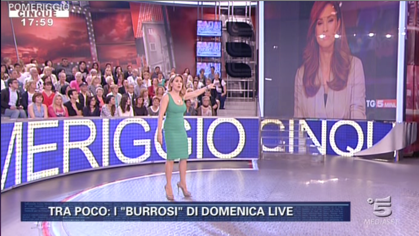 Pomeriggio Cinque, il compleanno della D’Urso e il reality dei burrosi