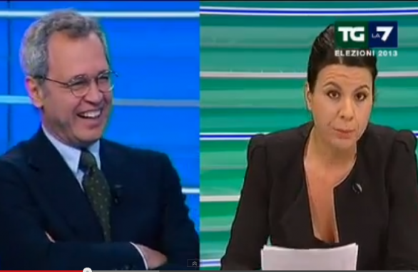 Enrico Mentana conduce Faccia a Faccia al mercoledì. Sos Tata al martedì