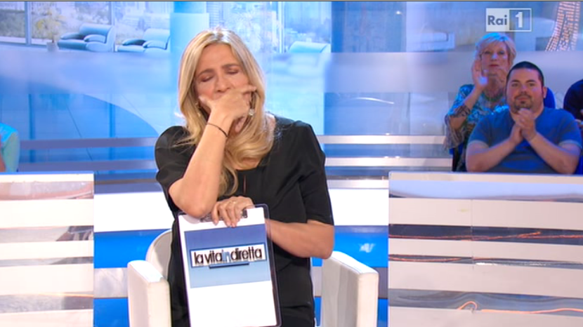 Mara Venier piange per Little Tony
