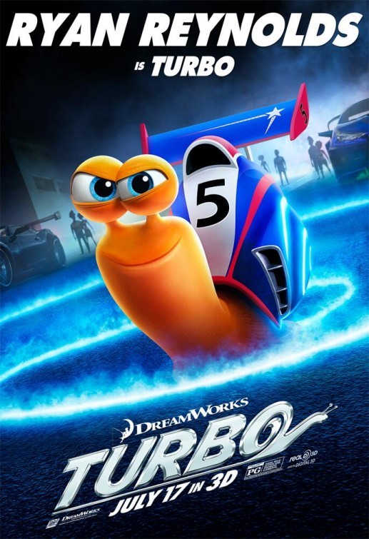 Turbo: nuovi character poster per il cartoon DreamWorks