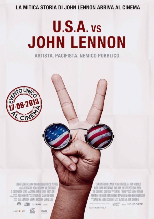 The U.S. vs. John Lennon – Torna al cinema il 17 giugno 2013, per un solo giorno