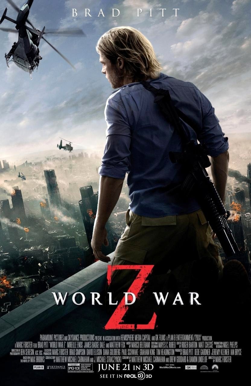 World War Z – nuovo poster e immagini