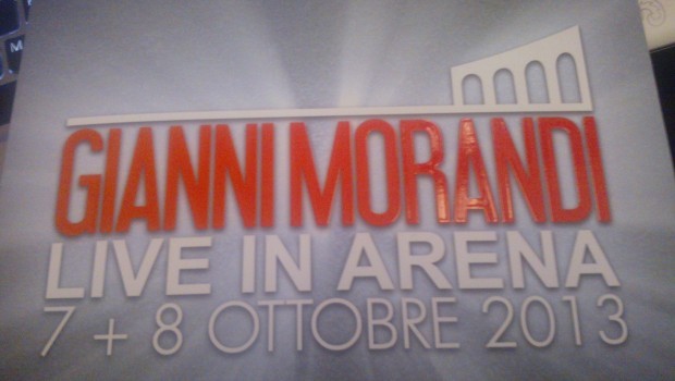 Gianni Morandi in concerto all’Arena di Verona: la conferenza stampa – 21 maggio 2013