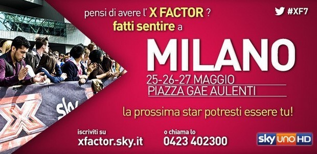 X Factor 7: i casting proseguono a Milano