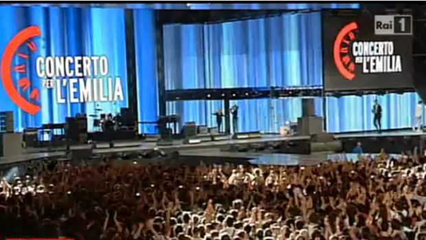 Concerto per l’Emilia 2013 il 25 giugno in diretta su Rai Uno: conduce Fabrizio Frizzi