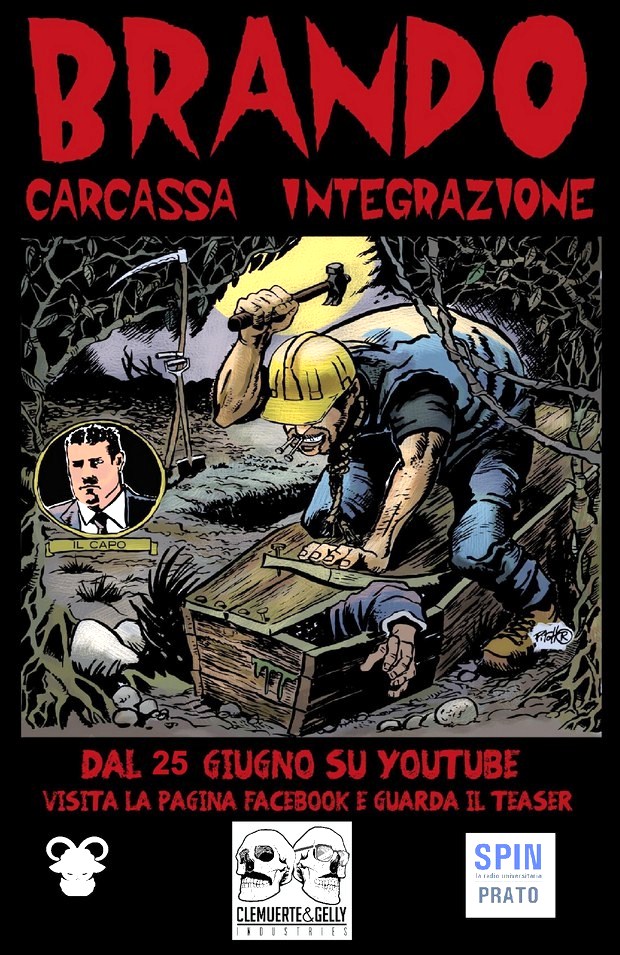 Brando: Carcassa integrazione – locandina del corto comedy-horror