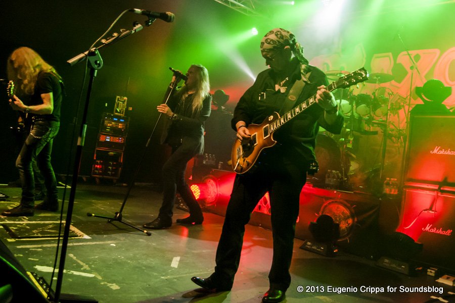 Saxon concerto Milano Factory 16 Giugno 2013