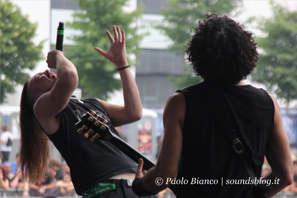 Amphitrium, Zico Chain, Voodoo Six al Sonisphere 2013