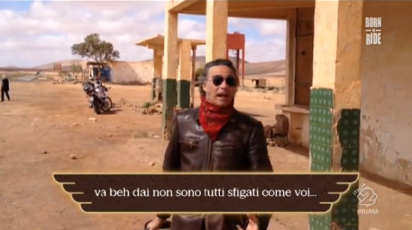 Born to ride, low cost “gagliardo” su Italia2. Il Parodi(stico) è un “bauscia demenziale”, ma ispirato