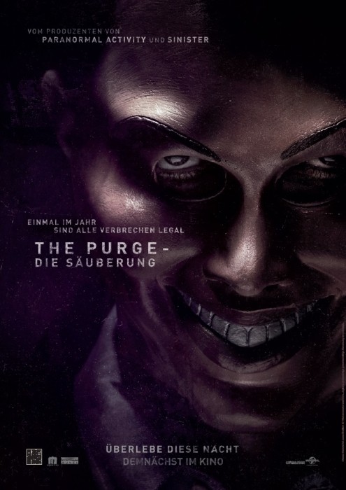 La notte del giudizio – locandina italiana di The Purge