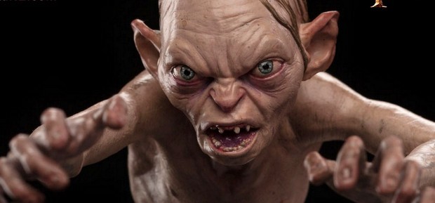 Lo Hobbit – nuova statua di Gollum infuriato