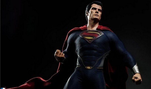 L’uomo d’acciaio – la nuova statua Sideshow di Superman in Man of Steel