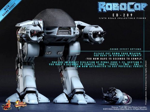 Robocop – nuova action figure del robot d’assalto ED-209