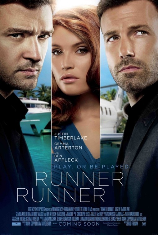 Runner Runner – nuove locandine con Ben Affleck e Justin Timberlake