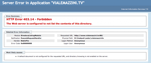 Viale Mazzini.tv censurato? Del Grosso a TvBlog: “Chi tocca i fili della Rai muore”