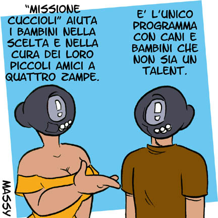 Cuccioli in tv